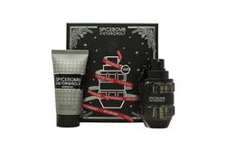 Viktor & Rolf Spicebomb Eau de Toilette 50ml Gift Set 2022 (Contains 50ml EDT & 50ml Shaving Cream)