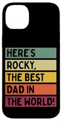 Here's Rocky The Best Dad In The World Father's Day Retro Case for iPhone 14 Plus