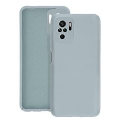 Compatible con Xiaomi Redmi Note 10 / Note 10S / M2101K7AI M2101K7AG - Funda protectora de gel de silicona TPU suave flexible mate Ultra Soft Slim Case (naranja)