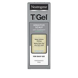 Neutrogena T/Gel Anti Dandruff Shampoo for Sensitive Scalp (1x 150ml), Daily Anti-Dandruff Shampoo with Salicylic Acid, Fragrance-Free Shampoo for Sensitive Skin to Fight Dandruff from First Wash