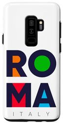 Custodia per Galaxy S9+ I Love Rome Italy, Cool Roma Italia Fashion Graphic Designs