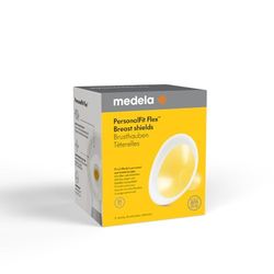 Medela Lejki PersonalFit Flex, więcej mleka i większy komfort podczas ekstrakcji, do użytku z dowolnym laktatorem Medela, rozmiar S, plastik, przezroczysty