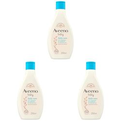 Aveeno Baby Daily Care 2-in-1 Shampoo and Conditioner 250 ml (Pack of 3)