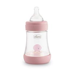 Chicco Perfect 5 babyfles Lento, roze, 150 ml