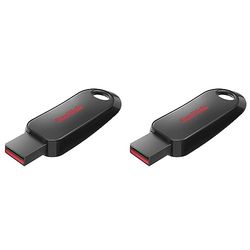 SanDisk 64GB Cruzer Snap USB 2.0 Flash Drive (Pack of 2)