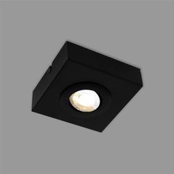 BRILONER - Plafoniera LED con colore della luce regolabile, plafoniera LED orientabile, lampada LED, luce sottopensile cucina, lampada per soggiorno, plafoniera LED, nero