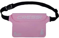 Cressi Kangaroo Dry Pouch Pochette étanche Adulte Mixte, Rose Clair, Unique