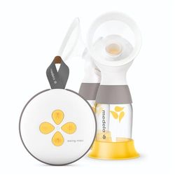 Medela Swing Maxi Double Electric Breast Pump - USB-Chargeable, More Milk in Less Time, Featuring PersonalFit Flex shields and Medela 2-Phase Expression Technology