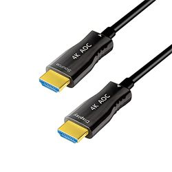 LogiLink CHF0102 - HDMI aansluitkabel AOC (Active Optical Cable), 4K/60 Hz, zwart, 20 m