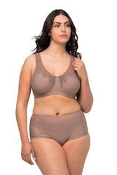 Ulla Popken Reggiseno di Scarico, Coppa C-g, Talpa, 110D Donna