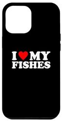 Carcasa para iPhone 14 Plus I Love My fishes, I Heart My fishes