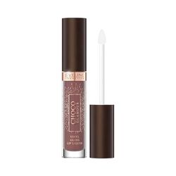 Eveline Cosmetics Choco Glamour Rossetto Vegano con Vitamina E, Olio di Jojoba e Burro di Karité - Lip Gloss Nutriente, Idratante e Profumato al Cioccolato - Disponibile in Tre Tonalità