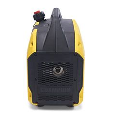 Champion Power Equipment The Mighty Atom 9200i-EU Stroomapparaat, 2200 W inverter, alleen benzine, 58 dBA - 7 m afstand, 12 V DC-stopcontact en dual-port USB-adapter, voor camping en outdoor