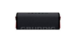 Grundig GBT Club Black – Bluetooth-högtalare, soundbox, bas, 20 W RMS total utgångseffekt, upp till 20 meter räckvidd, mer än 20 timmar Batteritid, powerbankfunktion, vattentät, svart