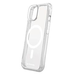 Friendly License Transparante beschermhoes, compatibel met iPhone 15 Plus, volledige bescherming, krasbestendig en vuilafstotend, MagSafe-compatibiliteit van TPU