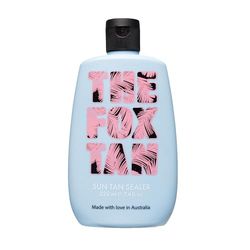 The Fox Tan - Sun Tan Sealer - After Sun Lotion for Body and Face, loción hidratante para un bronceado duradero, con aloe vera y betacaroteno, 220 ml