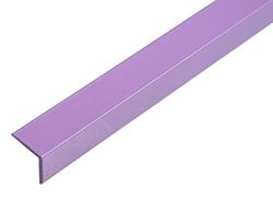 Alberts 434236 Platte buis | zelfklevend | aluminium, dark berry kunststof coating | 1150 x 14,5 x 1,5 mm