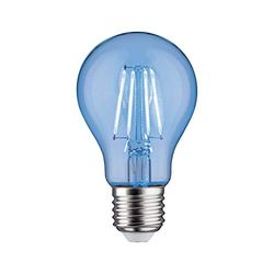 Paulmann 28721 Lampadina LED forma standard lampadina da 2,2 Watt blu illuminazione vetro luce 100000 K E27