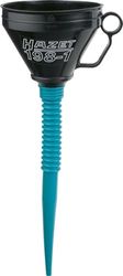 Funil HAZET 198-1 I funil de enchimento com mangueira flexível I capacidade de 1,2 litros I enchimento sem esforço de carros com Ad-Blue, gasóleo e gasolina, óleo e muito mais
