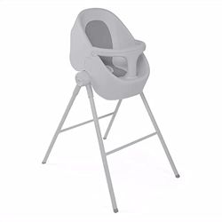 Chicco Bubble Nest, Siège de Bain et de Douche pour Bébé, 2 Configurations, Fermeture Compacte, Maximum 11 Kg - de la naissance à 12 mois - Gris