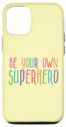 Coque pour iPhone 13 Soyez votre propre super-héros, héros, graphisme coloré, couleurs