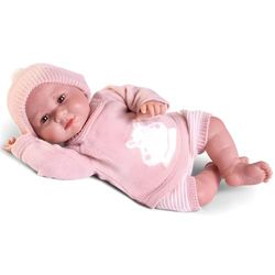 Lalki Antonio Juan | Sweet Reborn Luca w zestawie z dzianiny | Ważony korpus z tkaniny 42 cm | Ruchome stawy | Ref. 80324 - Kolekcja 2024