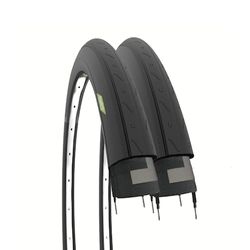 2 banden 700 x 23C (23-622) rubberen banden inklapbaar voor fietsen BDC Road Fixed Single Speed