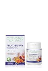 Armores Natura Integratori Alimentari, Relax&Beauty, con Papavero della California (Escolzia) e Ashwagandha, Favorisce il Rilassamento, il Sonno, il Trofismo della Pelle, Prodotto Vegano, 30 Compresse