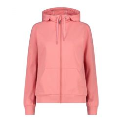 CMP - Chaqueta elástica para Mujer con Capucha Fija, Orquídea, 44