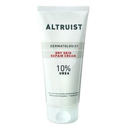 ALTRUIST. Dermatologist Dry Skin Repair Cream 10% Urea - Crema hidratante de grado médico con glicerina y urea del Dr. Andrew Birnie, apta para pieles sensibles - 200ml