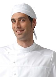 Siggi Horeca Bandana Martin,Unisex, Blanco,Única