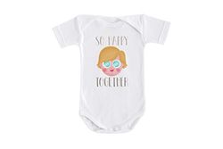Frikids Short Sleeve Blond Walker Bodysuit 3m