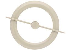 Ateliers28 Accessoire de Rideau 1 Embrasse Métal avec Magnet Central (Lin)