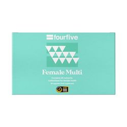 fourfive Multivitamin Capsules for Women - Informed Sport Tested Multivitamins with 26 Essential Vitamins & Minerals, Increase Energy & Support Health, Vegan (60 Capsules)