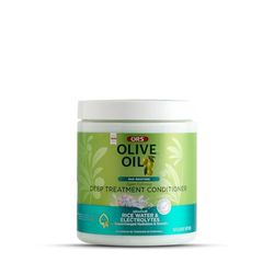 ORS Olive Oil Max Moisture Super Softening Deep Treatment Conditioner with Rice Water, Relaxed Hair (567ml, 20oz)