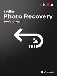 Stellar Photo Recovery 11 - Software de recuperación de fotos eliminadas para recuperar fotos perdidas | Professional | 1 Dispositivo | 1 Año | Código de activación PC enviado por email