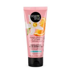 Organic Shop Orange Blossom Skincare Instant Smoothness Exfoliating Face Gommage, 75 ml
