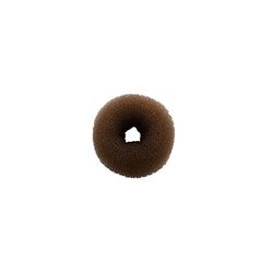 MP Cheveux Crespo/Donut Chignon Marron rond 12 cm.