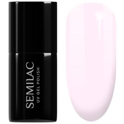 SEMILAC Gel Nail Polish 051 French Beige Milk - Full Coverage Gel Polish - Soak Off Easy To Use LED/UV Nail Lamp - Long Lasting Manicure and Pedicure up to 3 weeks
