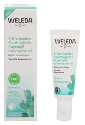 Weleda Gel Contorno Occhi Opuntia, gel lenitivo, privo di profumazione, specifico per la delicata zona perioculare (1x10 ml)