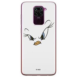 ERT GROUP mobiltelefonfodral för Xiaomi REDMI NOTE 9 originalt och officiellt licensierat Looney Tunes mönster Tweety 001 anpassad till formen på mobiltelefonen, fodral tillverkad av TPU-plast