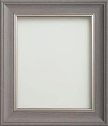 Frame Company Drummond Photo Frame, Gunmetal Grey, 6x4 inch, fitted with perspex
