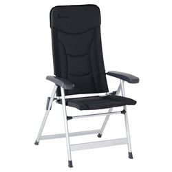 Isabella Loke High Back Chaise de camping, Gris Foncé