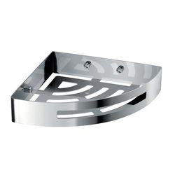 Gedy Nerva Angle Object Holder, Stainless Steel, Chrome, 21 x 21 x 4.5