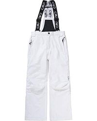 CMP Salopette Sci In Twill da Bambini, Bianco, 164