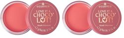 Essence Cosmetics LOVE IT A CHOCO’ LOT! Mousse blush, intensiva, opaca, 4.2 g (Confezione da 2)