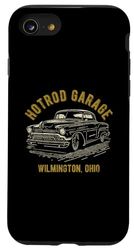 Wilmington Ohio Hotrod Garage Classic Car Distressed Design Case for iPhone SE (2020) / 7 / 8