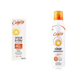 Calypso Once a Day Sun Protection Lotion with SPF 40 & Clear Protection Continuous Spray SPF30-175 ml CALS30