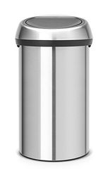 Brabantia Touch Bin Poubelle - Inox Acier Mat - 60L