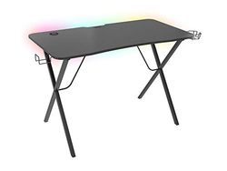 GENESIS Mesa Gaming Holm 200 RGB Negro Carbono